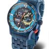 Ocelový náramek Vostok Europe pro Expedition North Pole Solar - modré PVD - Image 3