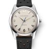Nivada Grenchen Antarctic 35 mm Eggshell Beige - Brown Racing Strap - Image 3