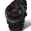 Ocelový řemínek Vostok Europe pro modely GAZ 14 Limousine - černé PVD/23mm - Image 3