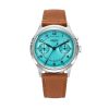 Vulcain Monopusher Heritage - Turquoise - Grey - Image 3