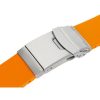 Kaučukový řemínek Epos oranžový 22 mm - Image 3