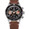 Nivada Grenchen Chronomaster White Orange Boy Inter. Bezel - Manual - Black leather - Image 3