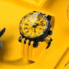 Vostok Europe Energia Rocket Automatic GMT NH34-575C719 - Černý silikonový řemínek - Image 3
