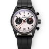 Nivada Grenchen Datomaster Black - Black Racing Leather - Image 3