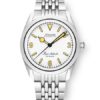 Nivada Grenchen Super Antarctic White 3. 6. 9. Cream - Black Racing Strap - Image 3