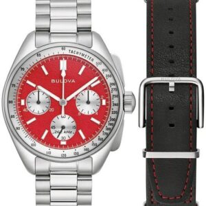 Bulova 96K115 Lunar Pilot Chronograph Watch