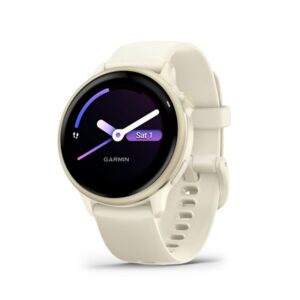 Garmin vívoactive® 6 Lunar Gold / řemínek Bone 010-02985-01