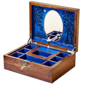 Kazeta na šperky Wolf Ballet Musical Swan Lake 190106