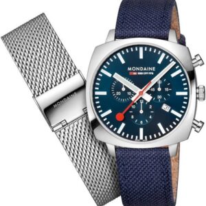 Mondaine Cushion Chrono MSL.41440.LD.SET