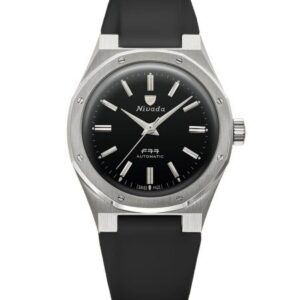 Nivada Grenchen F77 MARKII SST - Black Rubber