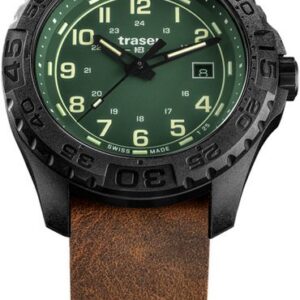 Traser P96 Outdoor Pioneer Evolution Green kůže