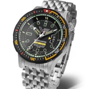 Vostok Europe Batiscafos Automatic NH35-511E767B - Stříbrný ocelový náramek