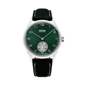 Vulcain Grand Prix - Small Second Green Limited Edition - Green Leather