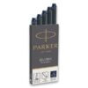 Dlouhé inkoustové bombičky Parker Quink - Inkoustové bombičky Parker černé - Image 2