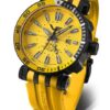 Vostok Europe Energia Rocket Automatic GMT NH34-575C719 - Černý silikonový řemínek - Image 3