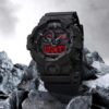 Casio G-Shock GA-700BBR-1AER Black and Bold Red Series - Image 3