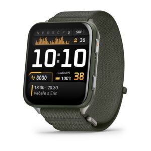 Garmin Venu® X1 Moss s nylonovým řemínkem ComfortFit v barvě Moss 010-02980-03
