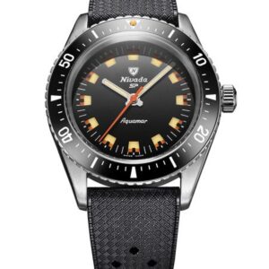 Nivada Grenchen Aquamar Black - Rubber tropic
