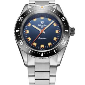 Nivada Grenchen Aquamar Blue - Flat Link Bracelet
