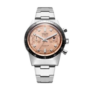 Vulcain Skindiver Chronograph Salmon - Steel Bracelet