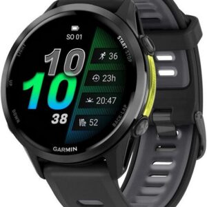 Garmin Forerunner® 970 titanová luneta Carbon Grey DLC