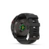 Carbon grey DLC titanium se silikonovým řemínkem Black/Pebble Grey 010-03199-01