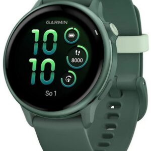 Garmin vívoactive® 6 Metallic Jasper Green / řemínek Jasper Green 010-02985-02