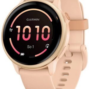 Garmin vívoactive® 6 Metallic Pink Dawn / řemínek Pink Dawn 010-02985-03