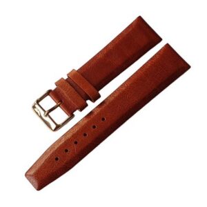 Kožený řemínek Vostok Europe pro GAZ 14 Limousine YM26/56090256 - 22mm/hnědý/zlatá spona