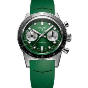 Vulcain Skindiver Chronograph Green - Steel Bracelet
