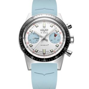 Vulcain Skindiver Chronograph Ice Blue - Steel Bracelet