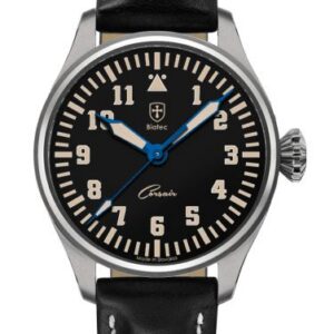 Biatec Corsair Vintage 03 - Černý kožený řemínek