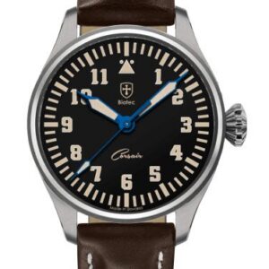 Biatec Corsair Vintage 03 - Tmavě hnědý kožený řemínek