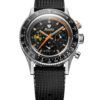 Nivada Grenchen Chronoking Mecaquartz Racing Carbon - Inter. Bezel - Black Rubber Tropic - Obrázek 3