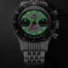 Nivada Grenchen Chronomaster White Panda 41mm - Rubber tropic - Obrázek 3