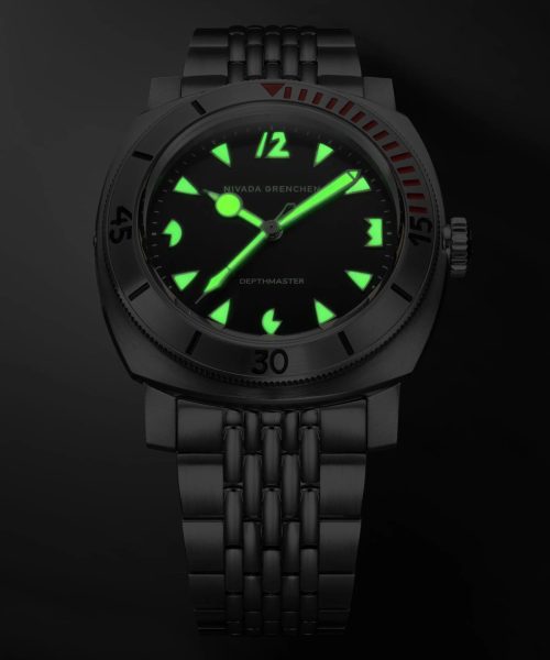 Nivada Grenchen Depthmaster Pacman 42mm - Rubber Tropic - Obrázek 3