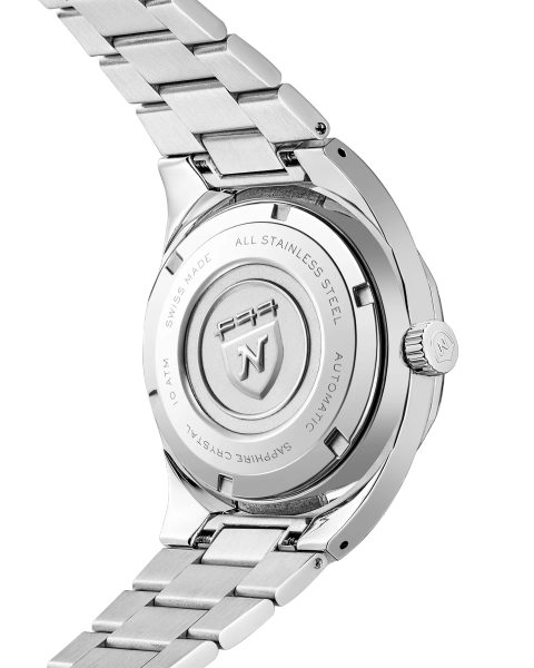 Nivada Grenchen F77 Black Date 41 mm - Obrázek 3