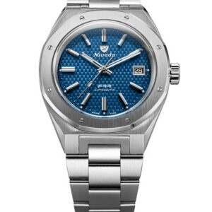 Nivada Grenchen F77 Blue Date 41mm