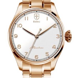 Biatec Marine 02 N - Kovový náramek s pozlacením
