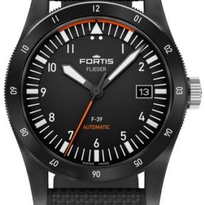 Fortis Flieger F-39 Werk 7 Mission Black Limited Edition F4220028