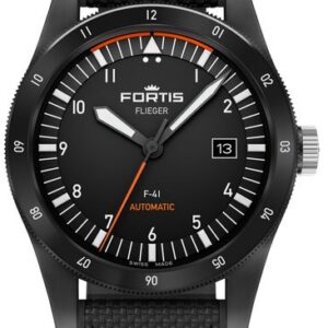 Fortis Flieger F-41 Werk 7 Mission Black Limited Edition F4220030