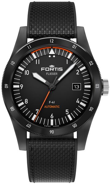 Fortis Flieger F-41 Werk 7 Mission Black Limited Edition F4220030