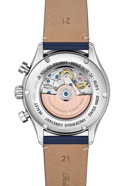 Frederique Constant Vintage Rally Healey Chronograph Automatic Limited Edition FC-397HLBN5B6 - Obrázek 2