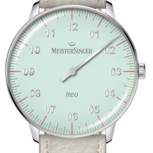 MeisterSinger Neo Special S-NES929S - Bílý kožený řemínek