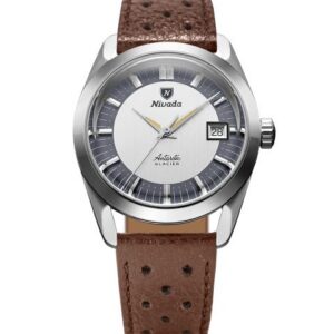 Nivada Grenchen Antarctic Glacier 35 mm - Brown Racing Strap