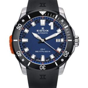EDOX CO-1 Date Automatic 80137-3NO-CABUN