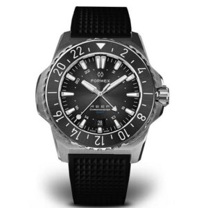 Formex Reef GMT Automatic Chronometer Black Dial with Blue GMT