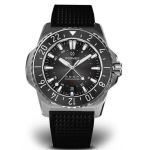 Formex Reef GMT Automatic Chronometer Black Dial with Red GMT