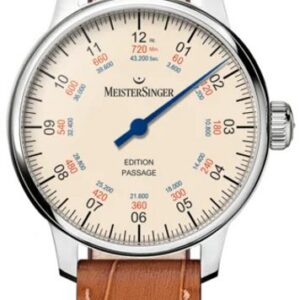 MeisterSinger Edition Passage ED-PASSAGE - Světle hnědý kožený řemínek