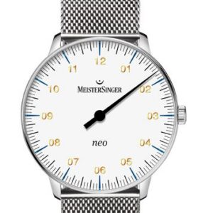 MeisterSinger Neo NES901G - Kovový mesh náramek